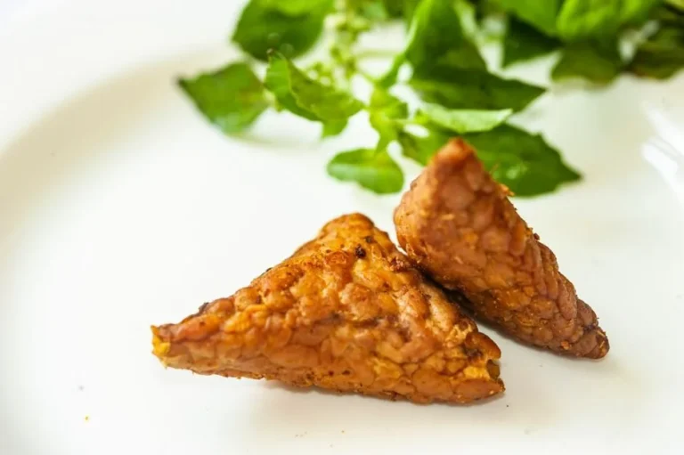 Crispy Indonesian Fried Tempeh with Spice Marinade