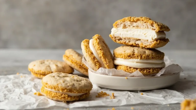 Filipino Silvanas Buttercream Cookie Frozen Sandwiches