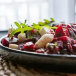 French Beet Salad with Classic Vinaigrette