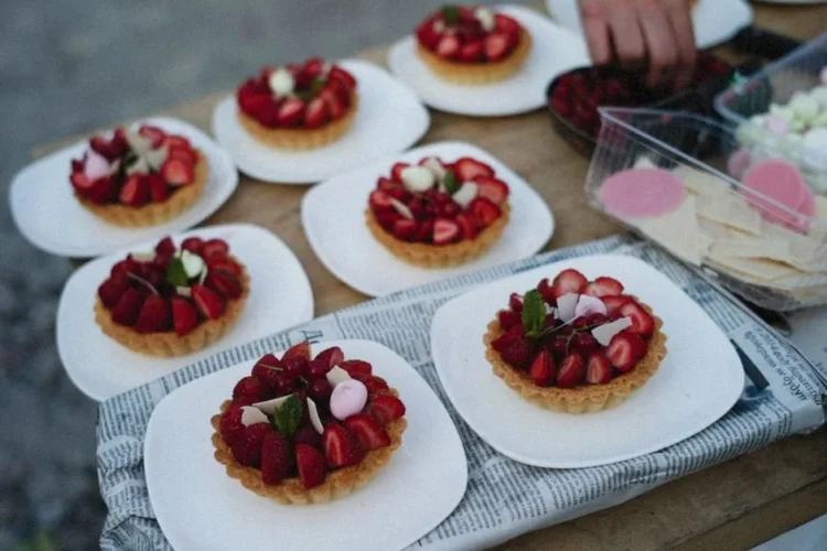French Red Berry Tart