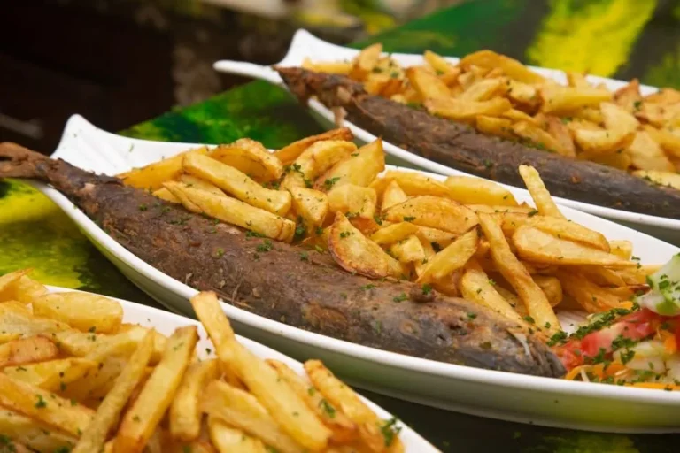Fried Sardines with Chermoula and Golden Fries