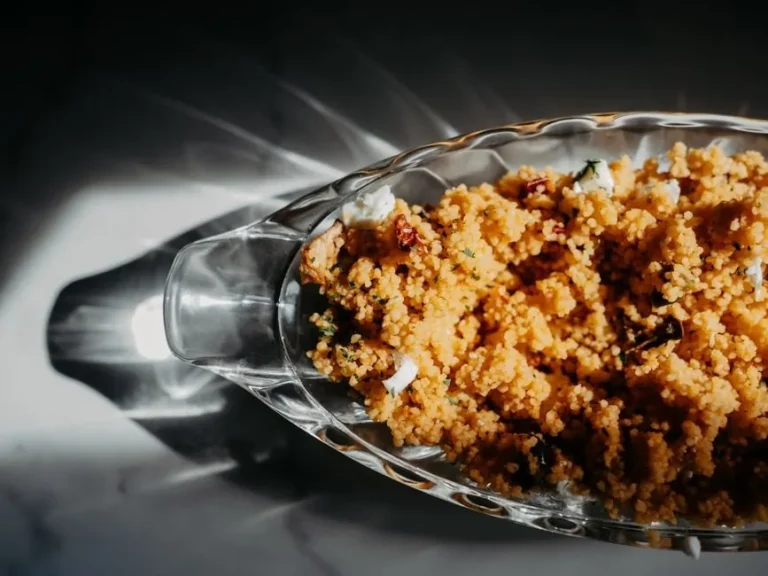 Garba-Style Spiced Tuna with Fermented Cassava Couscous