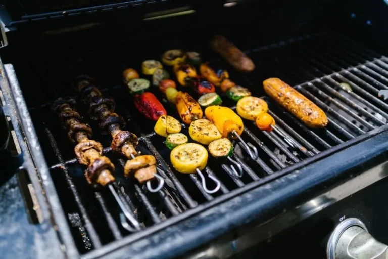 Grilled Merguez Sausage with Harissa and Charred Vegetables
