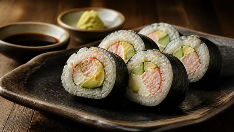 Homemade Sushi Rolls