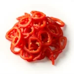 Fresh chili slices