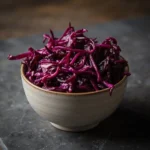 Braised red cabbage