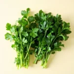 Fresh herb garnish