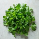 Mint and cilantro