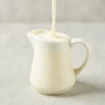 Pouring cream