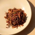Rooibos tea leaves