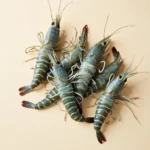 Shell-on prawns