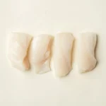 Skinless cod fillets