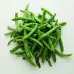 Steamed green beans or okra