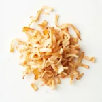 Toasted shredded coconut