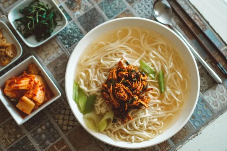 Korean Hand-Cut Noodle Soup
