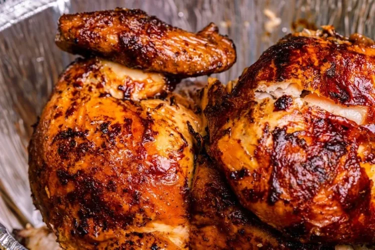 Lahori Roasted Chicken with Yogurt Spice Marinade