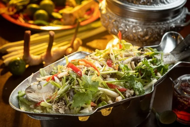 Lao-Style Steamed Fish Parcels with Fresh Herbs