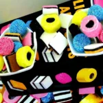 Licorice Egg White Candy