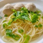 Malaysian Clear Wheat Noodle Soup