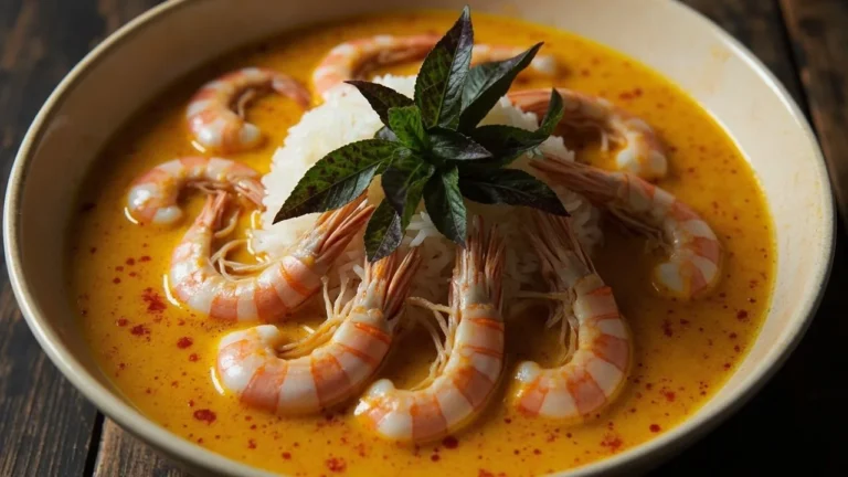 Malaysian Coconut Milk Prawn Curry