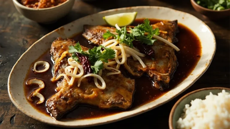 Malaysian Sweet Soy Sauce Braised Fish