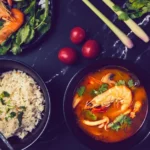 Malaysian Thai-Malay Tom Yam Fusion Soup