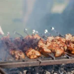 Mozambican Beef Espetada Skewers with Garlic and Bay Leaf
