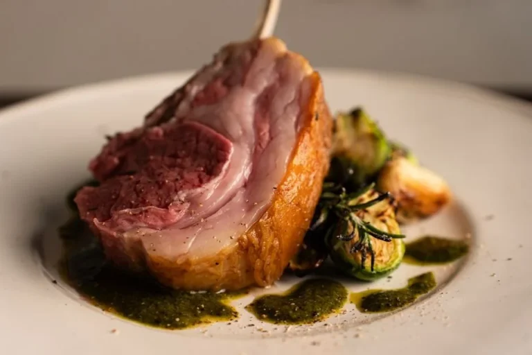 New Zealand Lamb Rack with Mint Jelly