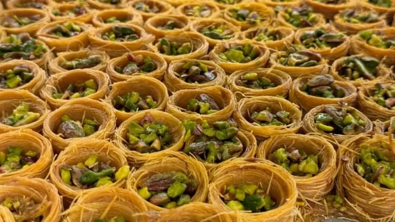 Nightingale Nest Pastry with Pistachios