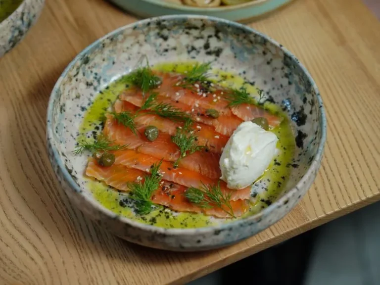 Norwegian Cured Salmon with Dill and Aquavit