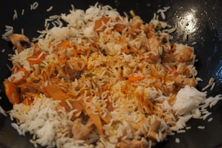 Penang Indian Mixed Curry Rice Stir-Fry