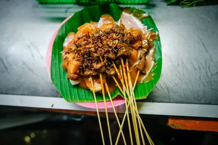 Penang Indian Rojak with Thick Sweet-Spicy Peanut Sauce