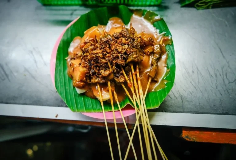 Penang Indian Rojak with Thick Sweet-Spicy Peanut Sauce
