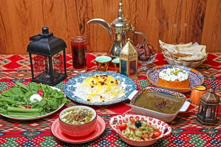 Persian Herb and Lamb Stew with Red Kidney Beans