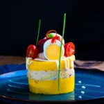 Peruvian Layered Yellow Potato Cake with Chicken and Avocado