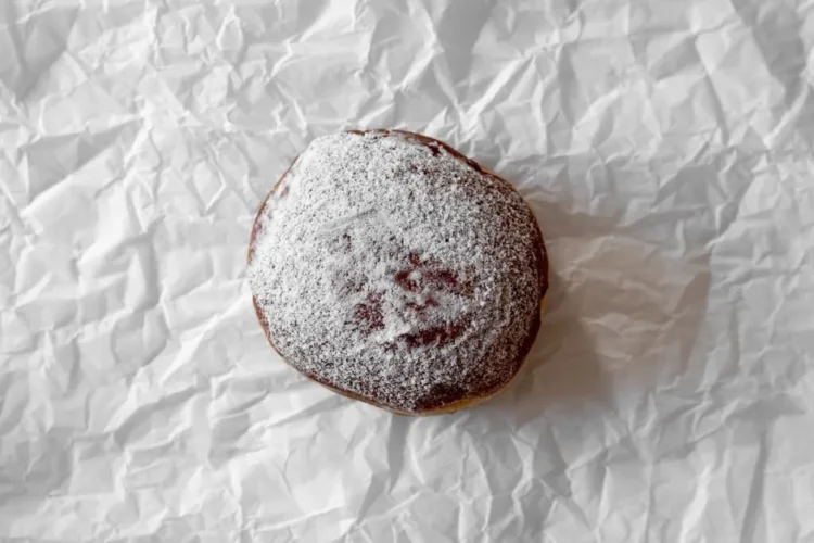 Polish Paczki Doughnuts with Rose Hip Jam