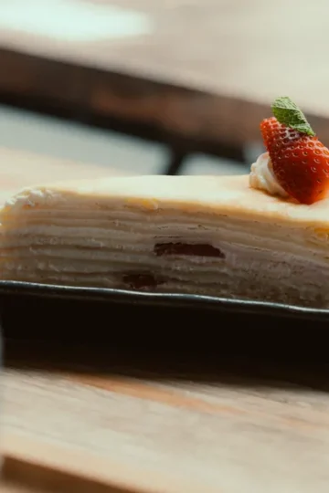 Premium Malaysian Durian Crepe
