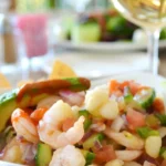 Red Chili Aguachile with Shrimp