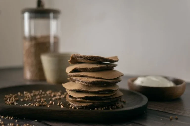 Russian Buckwheat Pancakes