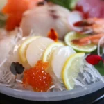 Scallop Sashimi with Citrus Ponzu