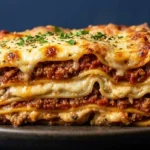 Sicilian Baked Pasta with Meat Sauce and Eggs