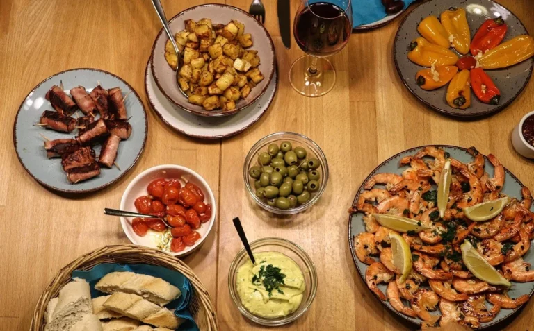 Spanish Garlic Shrimp Tapas