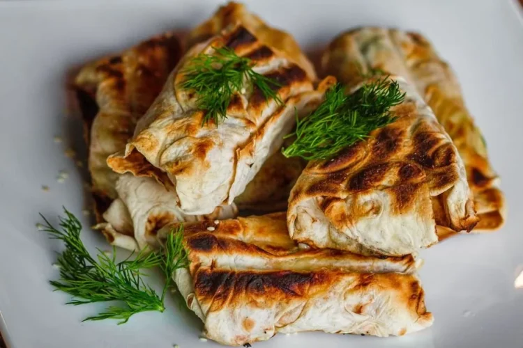 Swedish Fermented Herring Flatbread Wraps