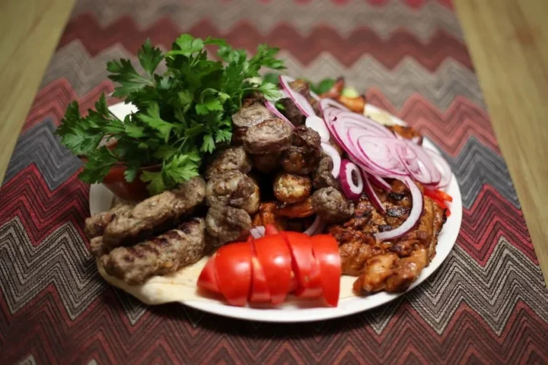 Uzbek Pan-Cooked Lamb and Potato Kebab