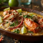 Vanuatu Baked Coconut Crab with Fresh Coconut Cream