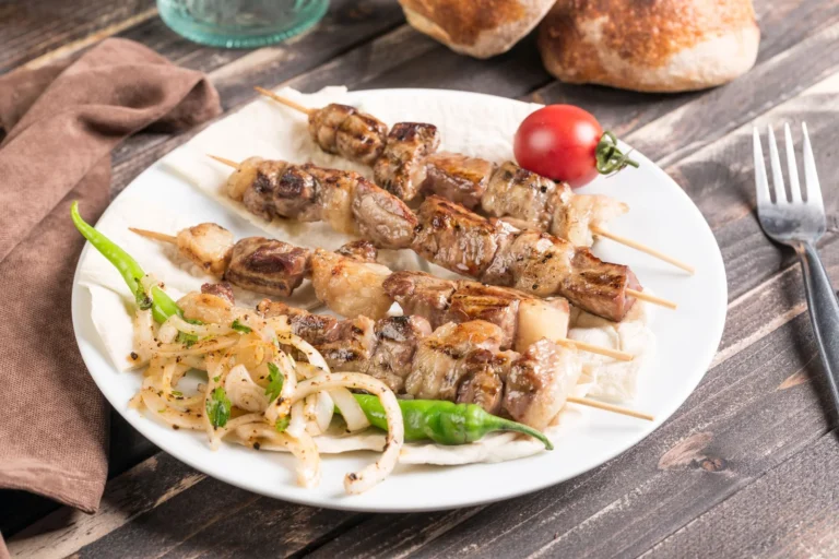 Macedonian Pork Flatbread with Onions and Eggs