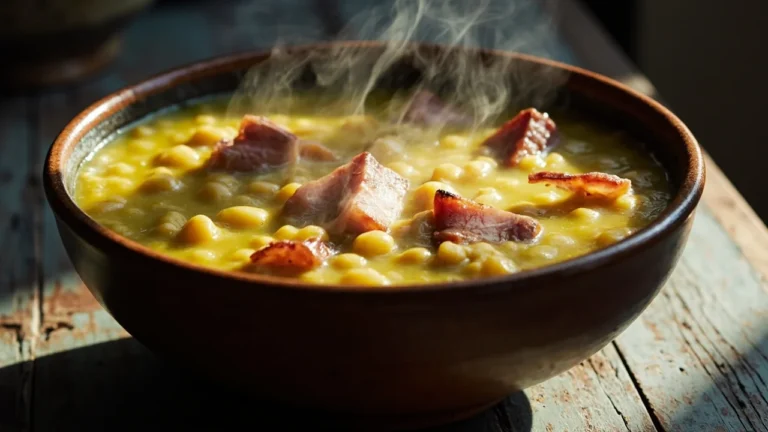 Finnish Split Pea Soup with Smoked Ham