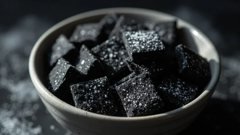 Finnish Salty Licorice Candy (Salmiakki)