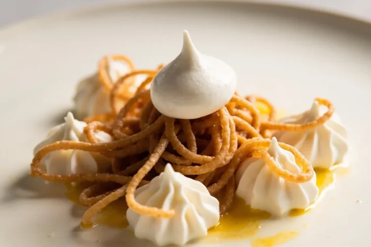 Swiss Vermicelles Chestnut Dessert