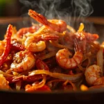 Benin-Style Spicy Dried Shrimp Sauté